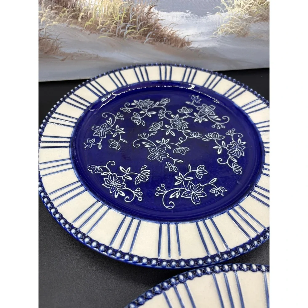 Temp-tations by Tara Floral Lace Dinner Plate 10.5